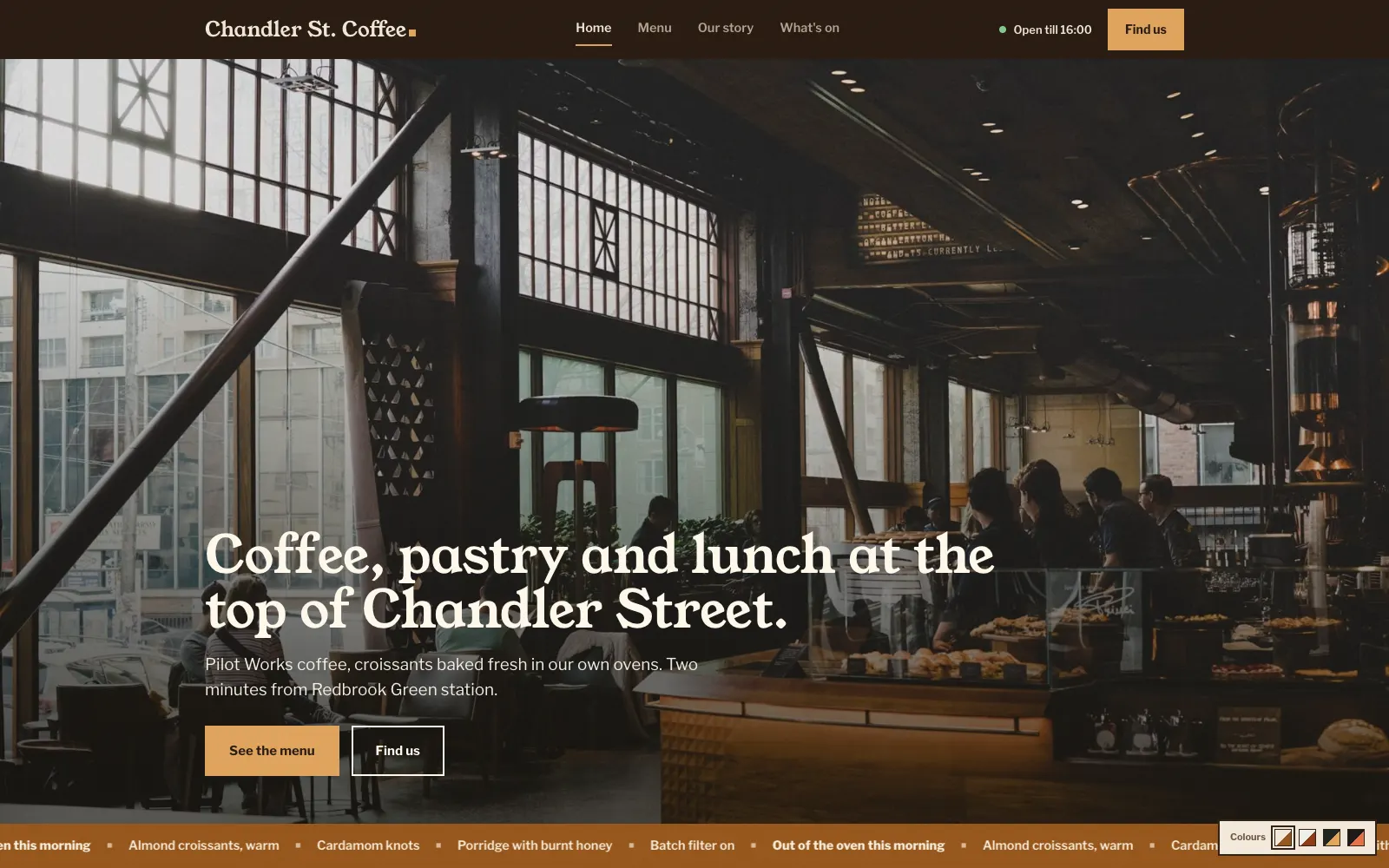 The Chandler home page