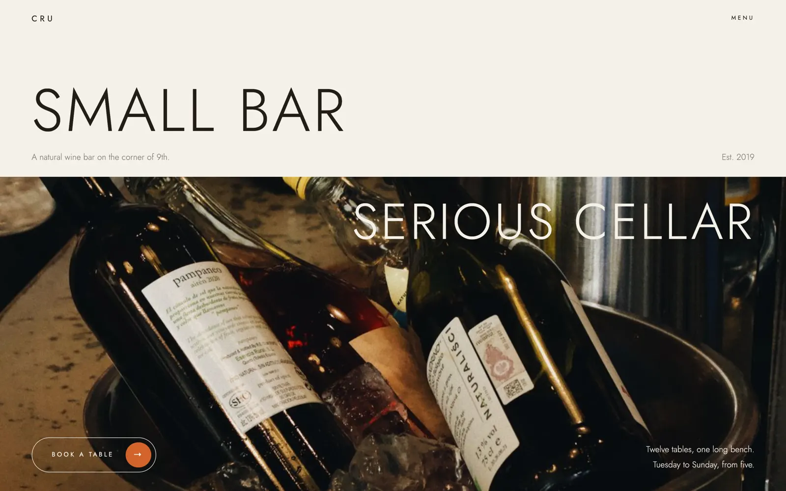 The CRU home page