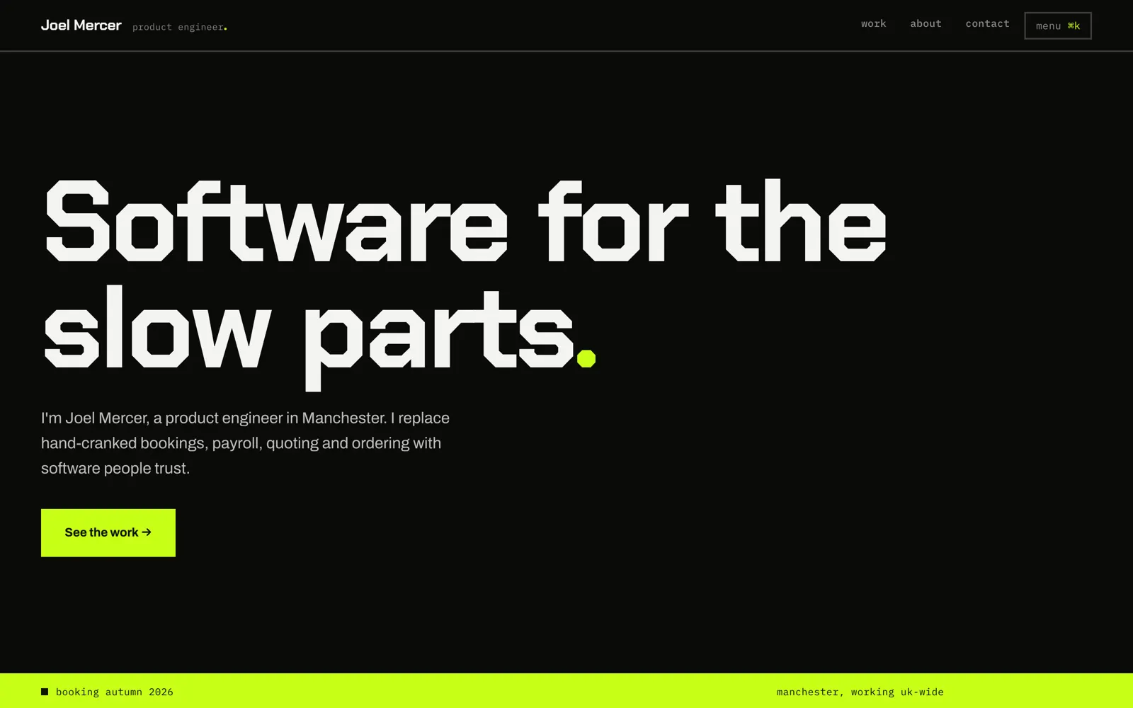 The Mercer home page
