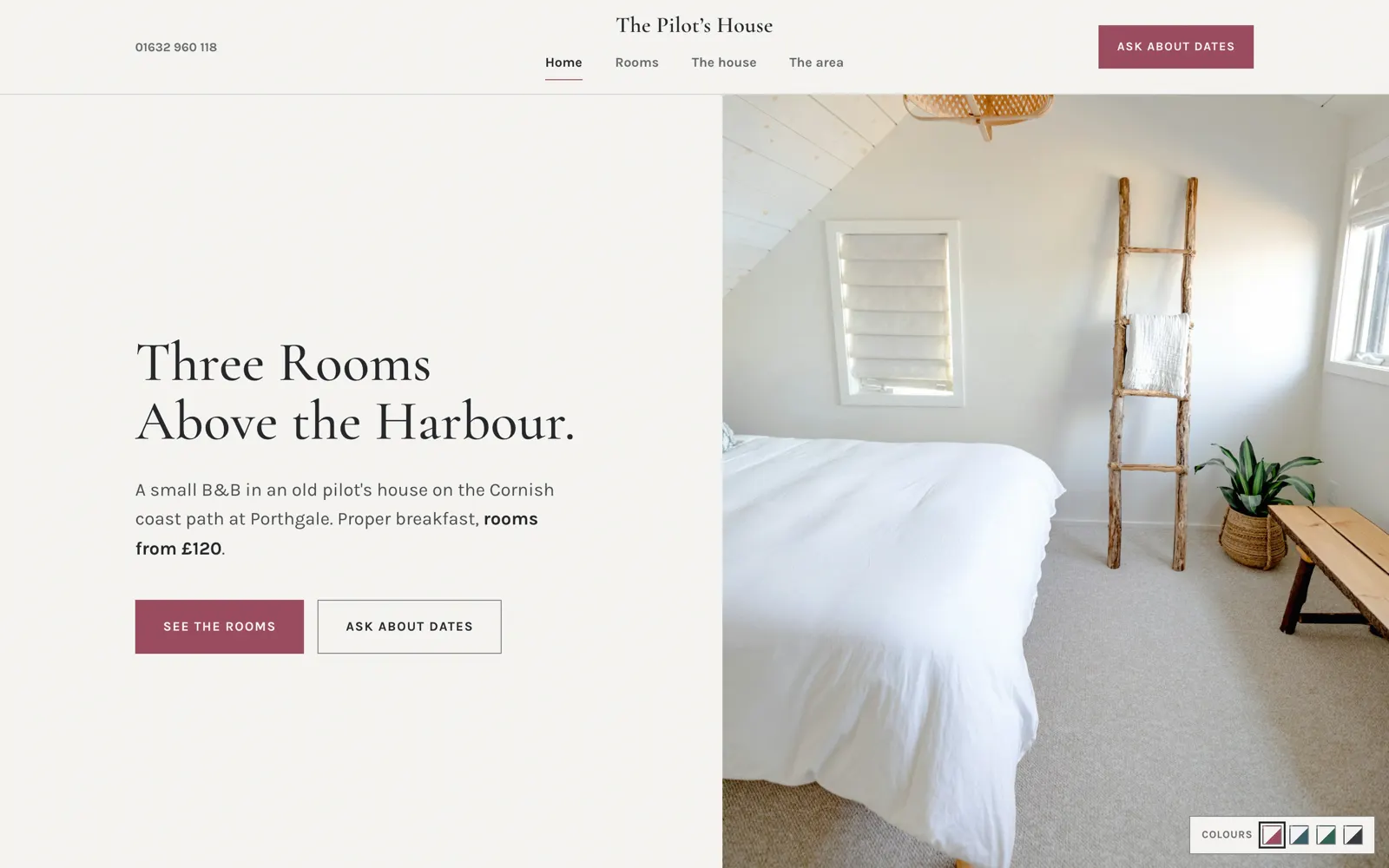 The Pilot home page